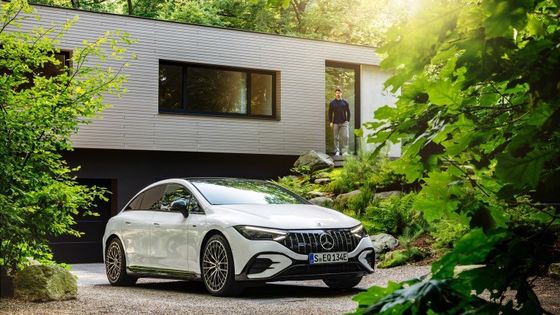 รถยนต์ไฟฟ้าระยะยาวมาก Mercedes-Benz EQE AMG 53 4MATIC+ ด้วยพลังงานมอเตอร์ 460kw/625P.s ความเร็วสูงสุด 220km/h
