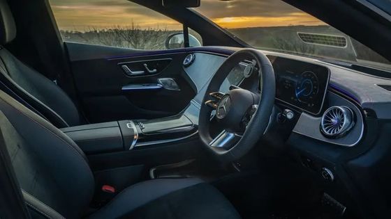 รถไฟฟ้าที่คุ้มค่ามากที่สุด Mercedes-Benz EQE 300 Sedan ระยะทาง 525 กิโลเมตร 180kw/245P.s พลังงาน w 210kmh ความเร็วสูงสุด