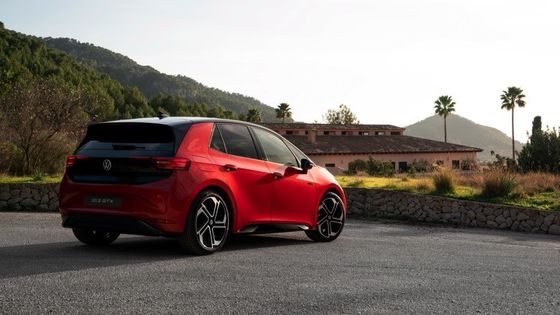 เครื่องยนต์ใหม่ Volkswagen ID 3GTX WLTP 600km210kw ((286P.s) พลังงานเครื่องยนต์ 6.0sec ความเร่ง 0-100km/h