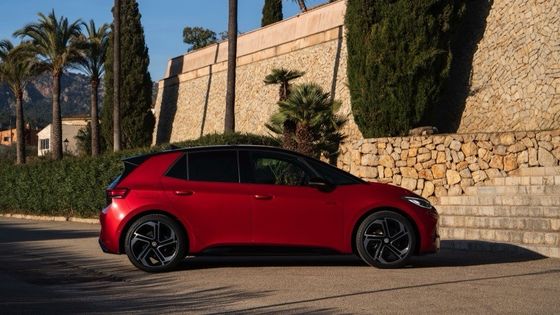 เครื่องยนต์ใหม่ Volkswagen ID 3GTX WLTP 600km210kw ((286P.s) พลังงานเครื่องยนต์ 6.0sec ความเร่ง 0-100km/h