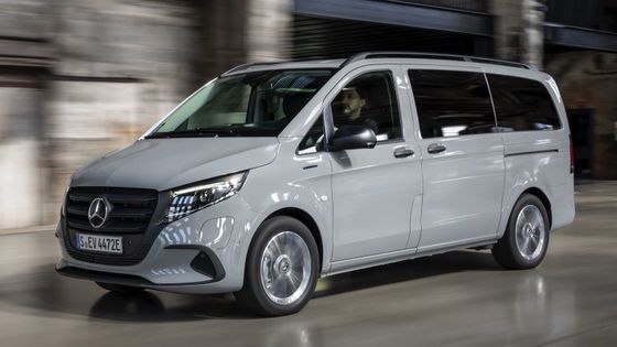 9 ที่นั่ง EV Mercedes-Benz EVito Tourer Long ด้วยมอเตอร์ไฟฟ้า 201bhp และแบตเตอรี่ที่ใช้ได้ 90kWh