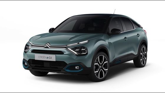 ขับดี E-C4 ของ Citroen ด้วยพลังงาน 115kW (156ps) ความเร็วสูงสุด 150km/h แบตเตอรี่ลิทธิียมไอออน 54kwh
