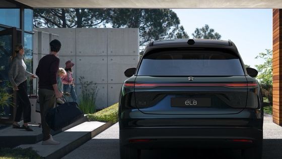 รถพลังงานใหม่ 2024 Nio EL8 Weilai รถไฟฟ้า 75kwh แบตเตอรี่ 480kw ((653Ps) พลังงานเครื่องยนต์ 390km WLTP ระยะทาง ev รถ