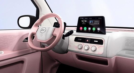 ตัวเลือกหลายสี มินิ Ev Cars Zhido Rainbow พร้อม CLTP 205km 17.13/17.3kwh แบตเตอรี่สําหรับพลังงาน 20&30kw