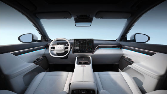 2024 รถไฟฟ้าใหม่สุด Dongfeng Eπ 008 EV EREV 210km CLTC 5ประตู 6 ที่นั่ง SUV 200KW พลังงานมอเตอร์