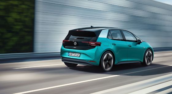 Left Steering Lithium Battery Electric Vehicle 160km/h VW ID3 For Adults