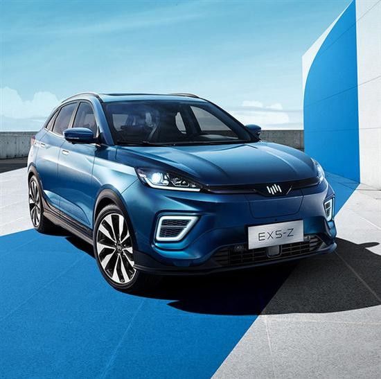 รถยนต์ไฟฟ้าขนาดใหญ่สำหรับผู้ใหญ่ Weima EX5 Pure EV Electric Vehicles 160km / h 403km Range