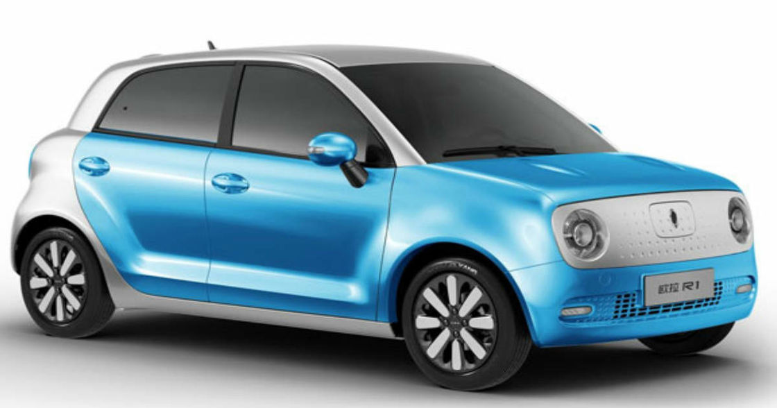 รถมินิ EV ความเร็วสูง New Energy Changcheng Ora R1 รถพวงมาลัยซ้าย