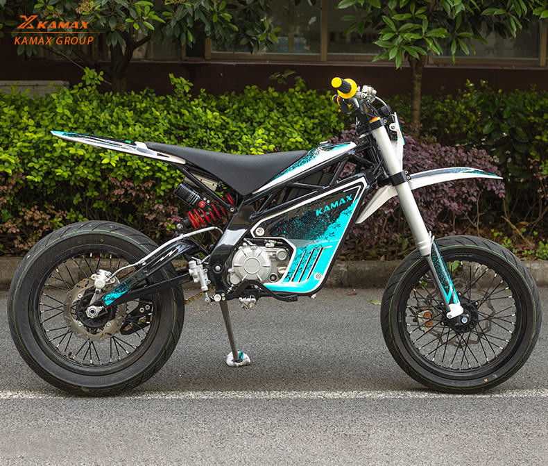 72V 150A 3000W Fat Tyre Electric Motorcycle จักรยานสกปรกไฟฟ้าที่มีประสิทธิภาพสำหรับผู้ใหญ่