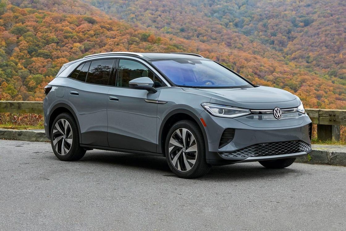 VW ID 4X รถยนต์ไฟฟ้าขับเคลื่อน 4 ล้อ 160 กม./ชม. รถ SUV หรูขนาดกะทัดรัด EV แรงบิด 310NM