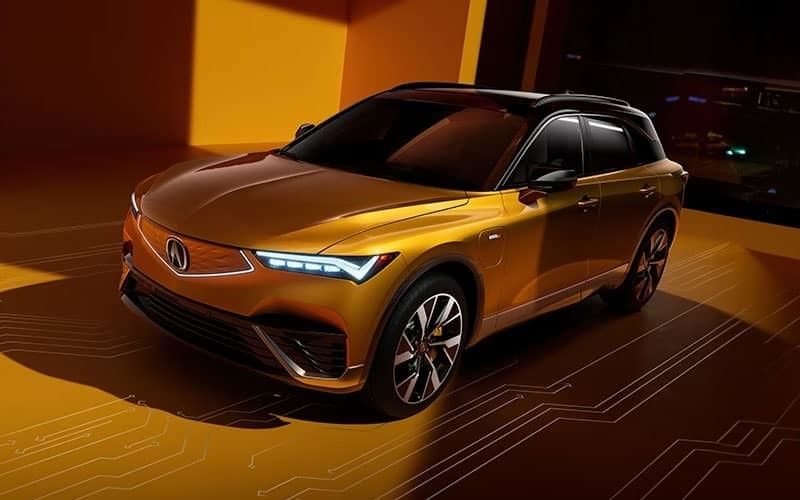 รถไฟฟ้าประสิทธิภาพสูง 2024 Acura ZDX A-spec ขนาด 340 แรงม้า