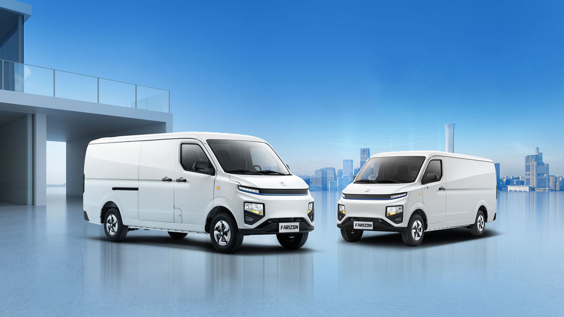 ความจุหนักสูงสุด 6m3 พวงจุลินทรีย์ 220N.m ทอร์ค RWD MODEL Farizon Xingxiang V NEW Energy TRUCK
