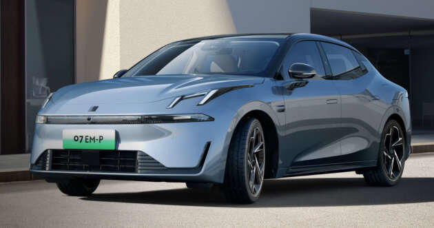 รถยนต์ไฮบริดใหม่ LYNK&CO 07 EM-P ที่มีความแรง 163 PS และ 255 Nm ของทอร์ค และมอเตอร์พลังงาน 160kw และกล่องเกียร์ DHT ความเร็ว 3