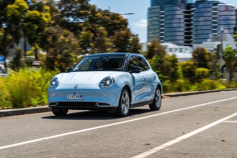 รถยนต์ไฟฟ้า 2024 GMW ORA รถไฟฟ้าบริสุทธิ์ ด้วยมอเตอร์ 126kw/171ps พลังงาน 160km/h ความเร็วสูงสุด&400kmRANGE